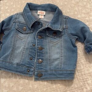 Cat & Jack Blue Jean Jacket Classic Denim Style